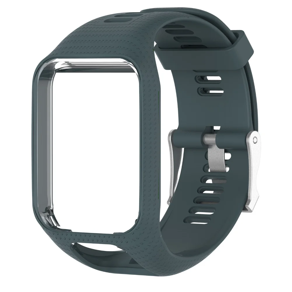 

Replacement Soft Silicone Smart Watch Strap Band for Tomtom Runner 2 Spark 3