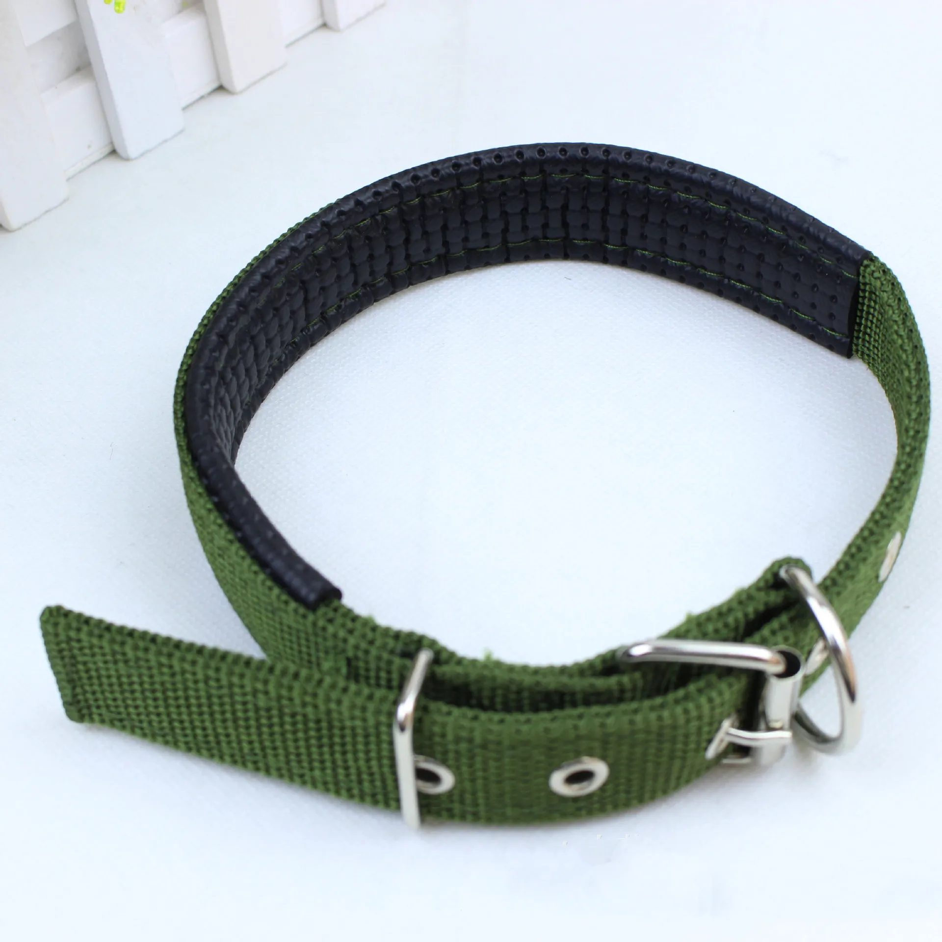 Adjustable Nylon Strap Dog Collar for Small Large Dogs Puppy Pet Accessories Leather Collar for Dogs Golden Retriever Husky Neck