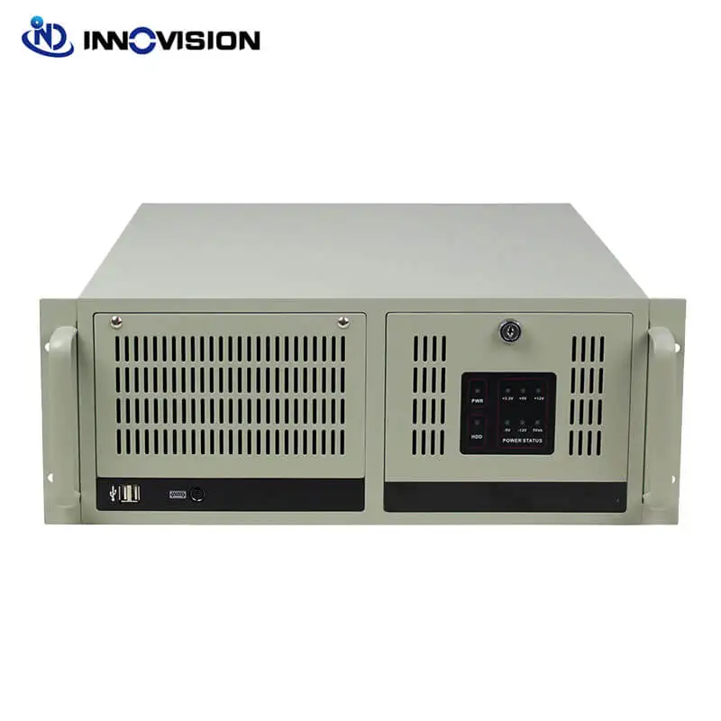 Factory Stable 19inch 4U rackmount IPC 4U dvr /server chassis IPC610HF 7slots/HB 14slots