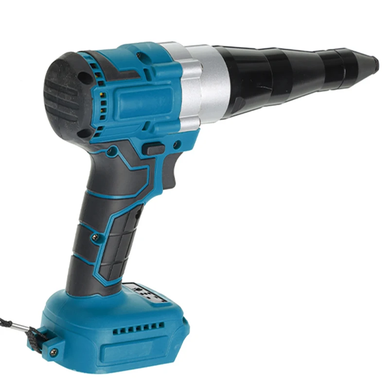 

Electric Brushless Rivet Gun Cordless Rivet Nut Gun Drill Nut Pull Riveting Tool 3mm-5mm With LED Light For Makita 18V Battery