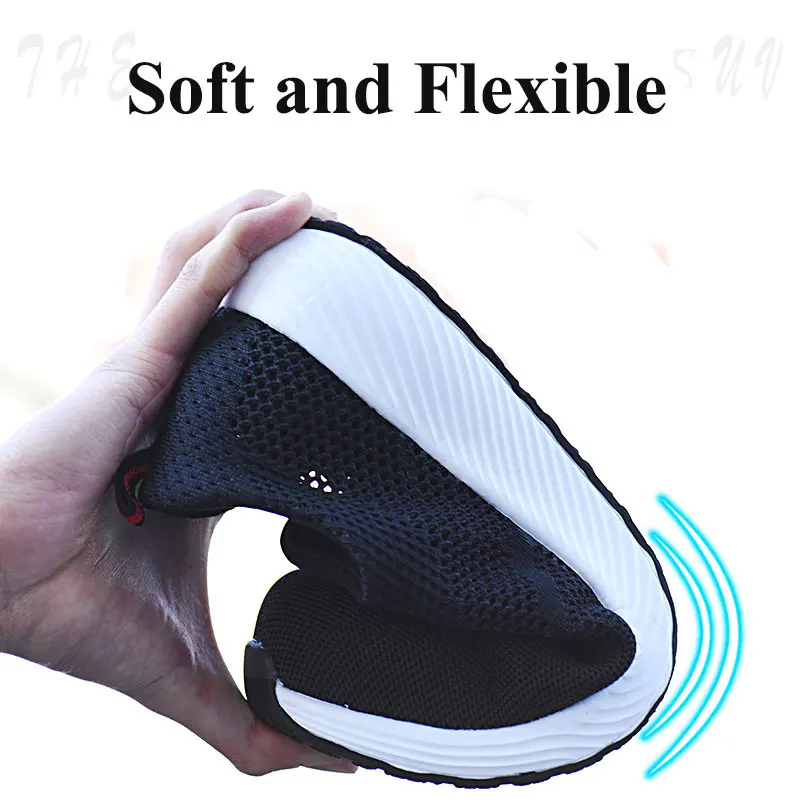 SUADEX Для мужчин рабочая обувь на открытом воздухе Сталь носок Кепки спортивная