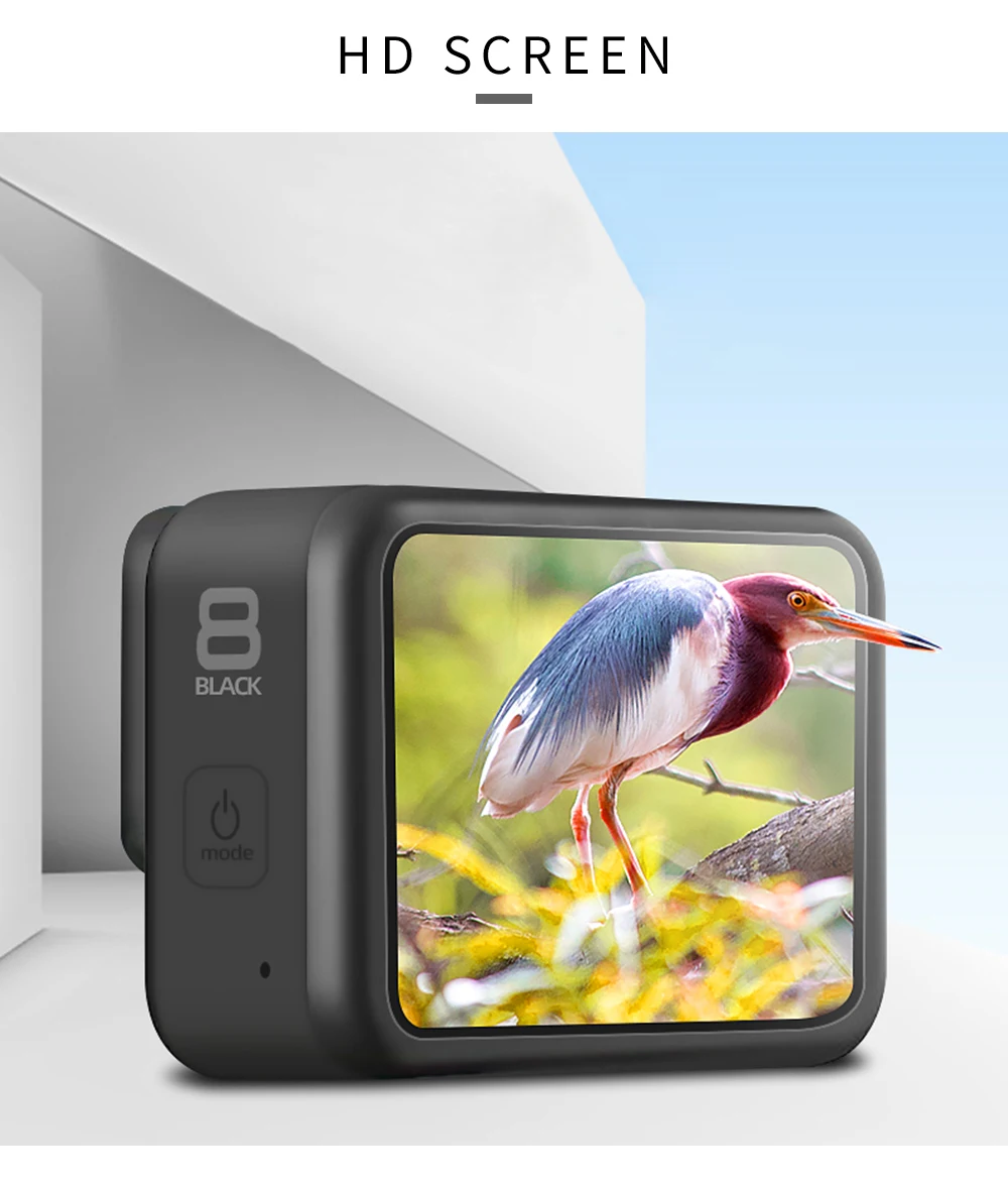 Tempered Glass Screen Protector For Gopro Hero 8 Sport Camera Screen Protector Film Tempered Glass Camera Accessories