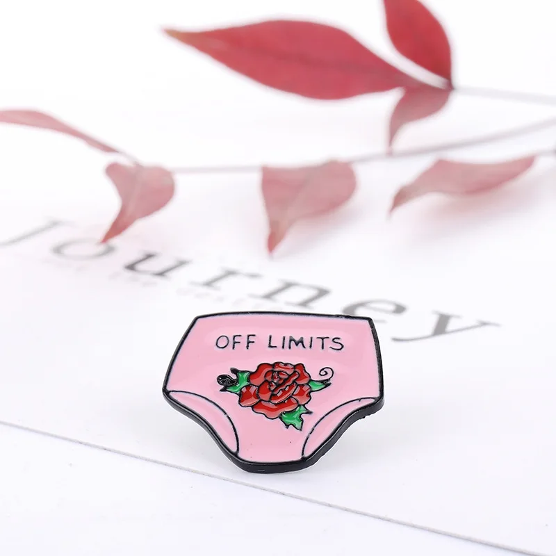 Креативные сексуальные розовые Трусики бикини|Броши| |
