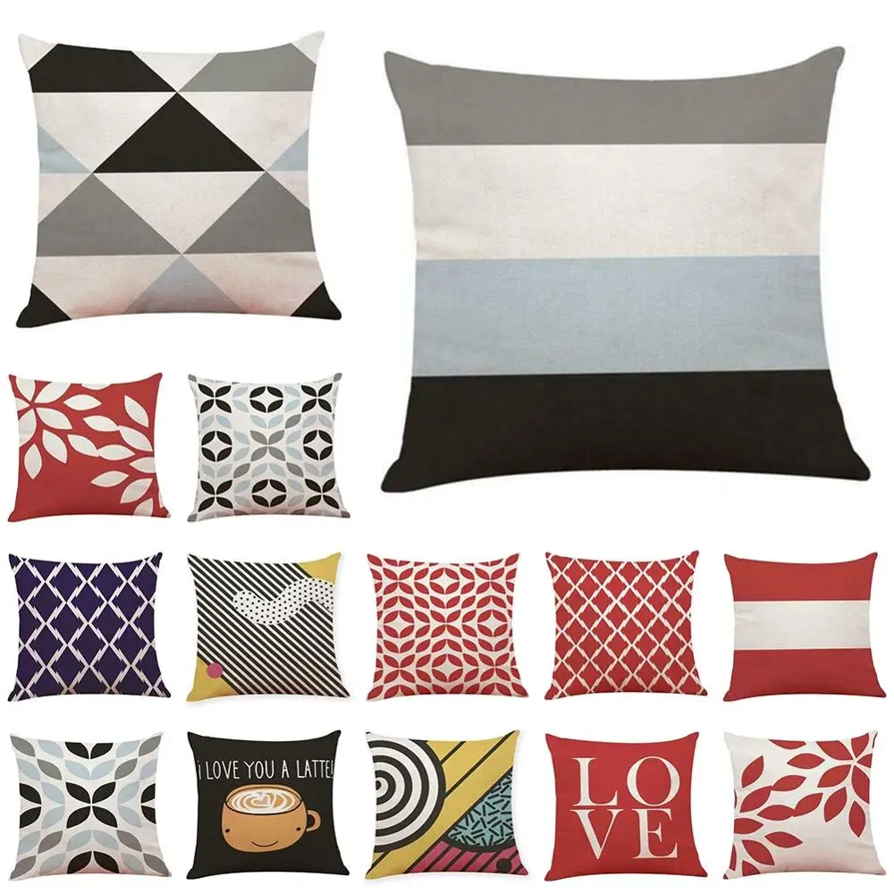 

Модный Новый чехол для подушки скандинавский минималистичный геометрический чехол для подушки Классическое качество Автомобильная подуш...