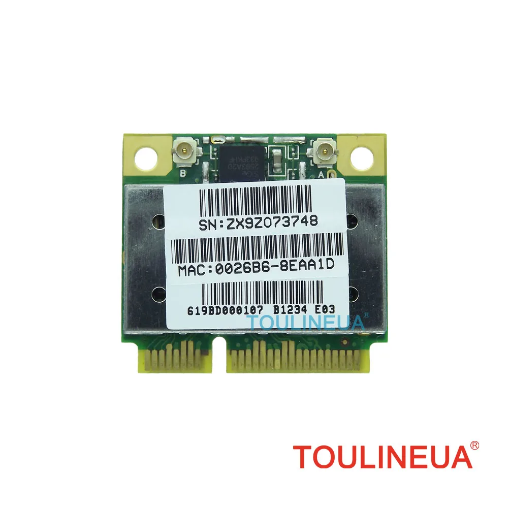 AR5BHB92 AR9280 Двухдиапазонная 2 4 ГГц/5 ГГц 802.11a/b/G/n 300 Мбит/с Wi Fi беспроводная сетевая