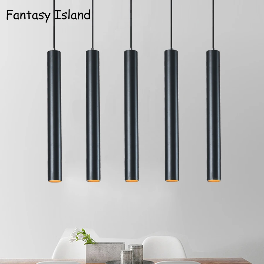 Светодиодные подвесные светильники длинные трубчатые декоративный шнур для