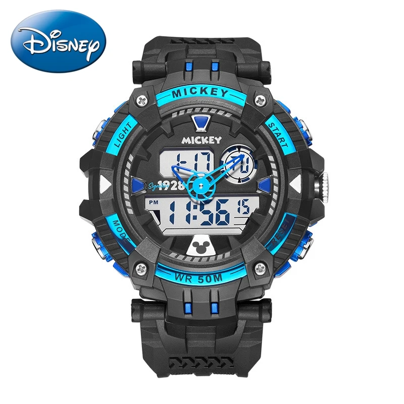 Youg Man Sports Watches Boy Quartz Clock Teen Digital Wristwatches Fashion Luminous Alarm Time Gold Gift Men Military Hour Child