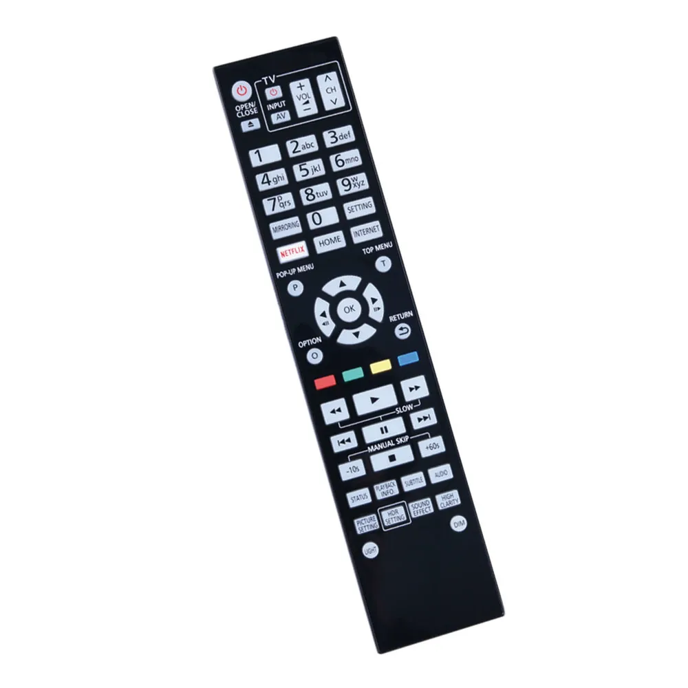 

New Remote Control For Panasonic DPUB9000 DP-UB9000 DPUB9004 DP-UB9004 DPUB9004EGK DP-UB9004EGK Blu-ray Players