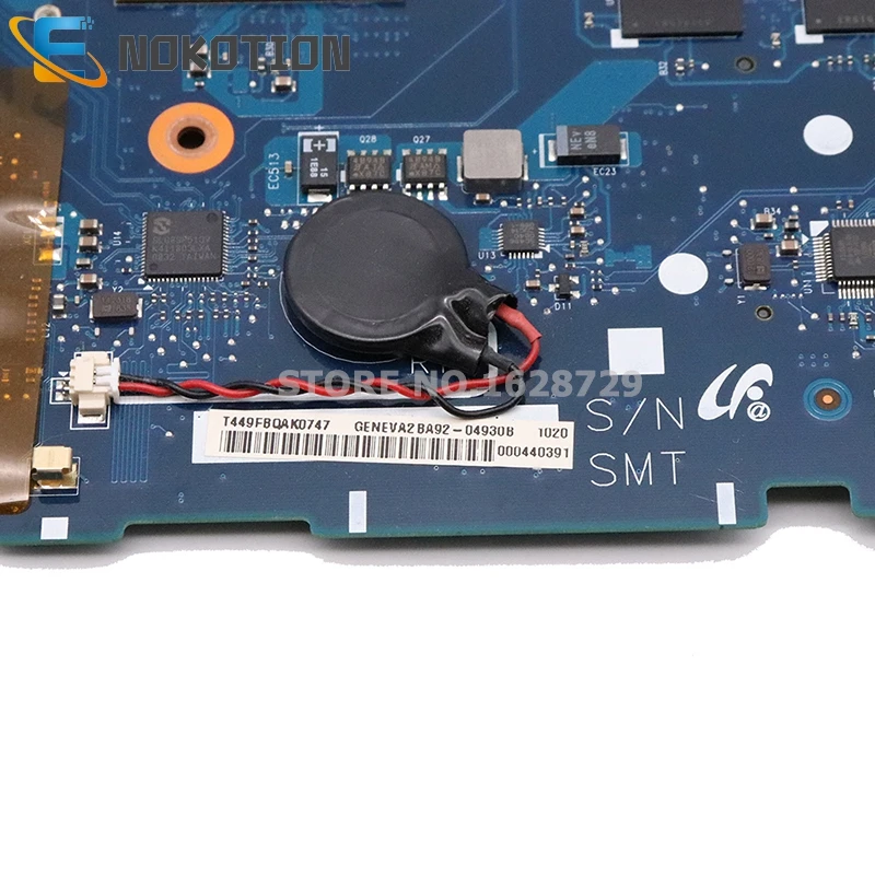 NOKOTION BA92-04930B для Samsung BA92-04930A R710 geneva2 _ EXT DDR3 NP-R710 9600M PM45 free cpu |