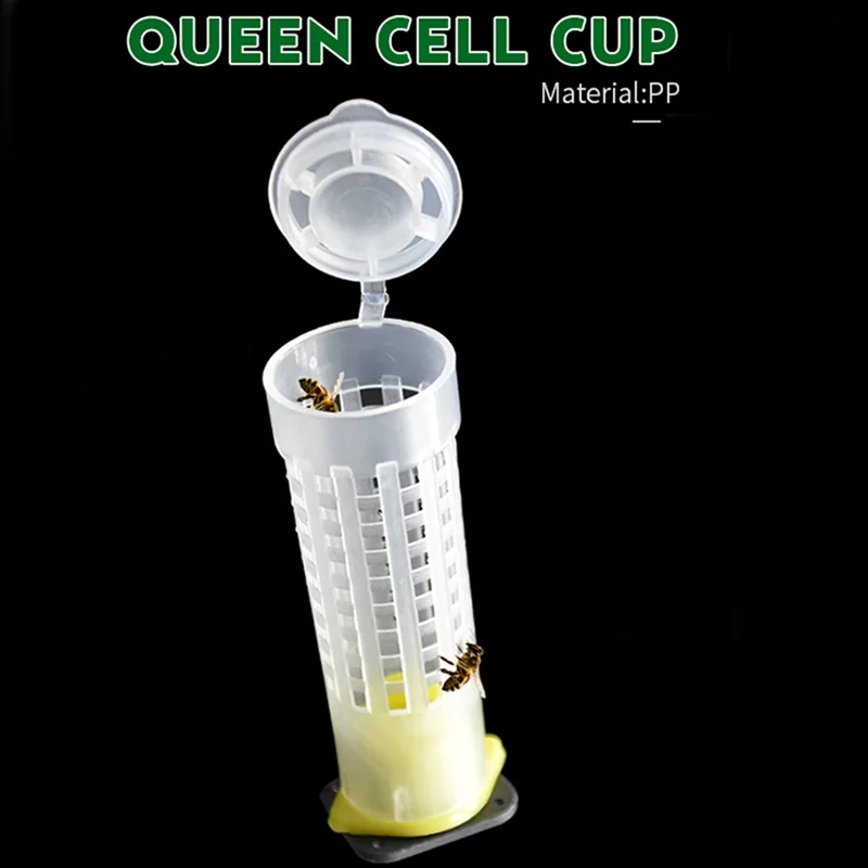 100 шт./компл. Набор стаканов для вывода пчеловодства кусачки маток пластиковые
