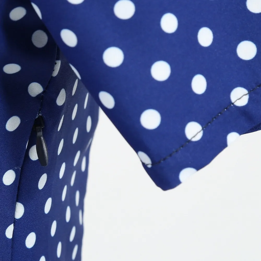 

Summer Dot V Neck The Dress Bohemian Exotic Dresses For Women Fashion High Waist Short Sleeve Robe Female Pick Up A Dream 2021