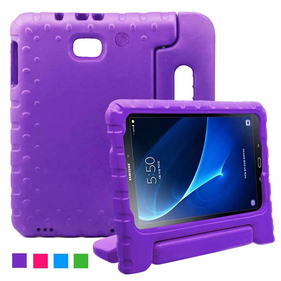 Детский ударопрочный чехол EVA для samsung GALAXY Tab A 10,1 дюймов T580 T585 SM-T580N Безопасный детский чехол для планшета чехол с ручкой и подставкой