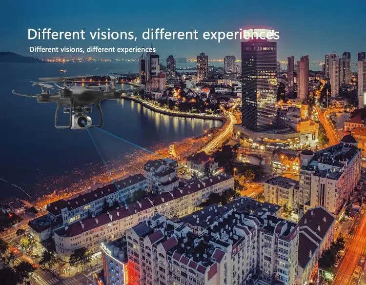 

GloryStar HJ14W Wi-Fi Remote Control Aerial Photography Drone HD Camera 200W Pixel UAV Gift Toy