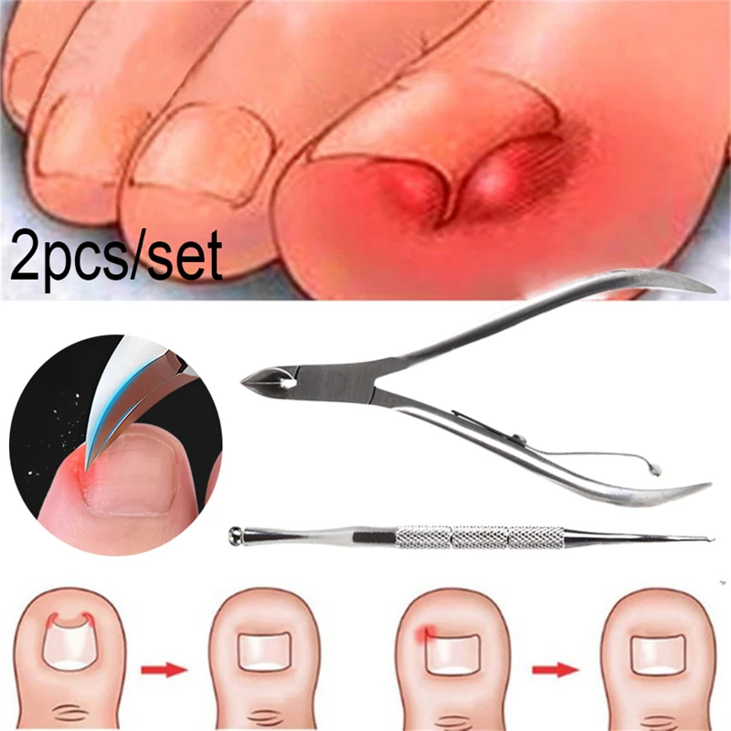 

2pcs Finger Toe Nail Pedicure Tools