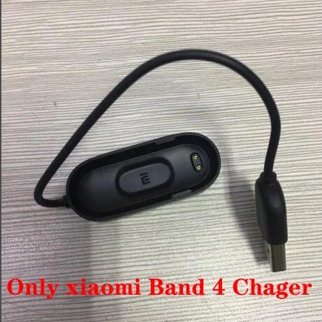 Mi band 4 chager Xiaomi mi-браслет 4, новейший музыкальный смарт-браслет mi Band 4, цветной экран, Bluetooth 5,0, глобальная версия - Цвет: Mi band 4 chager