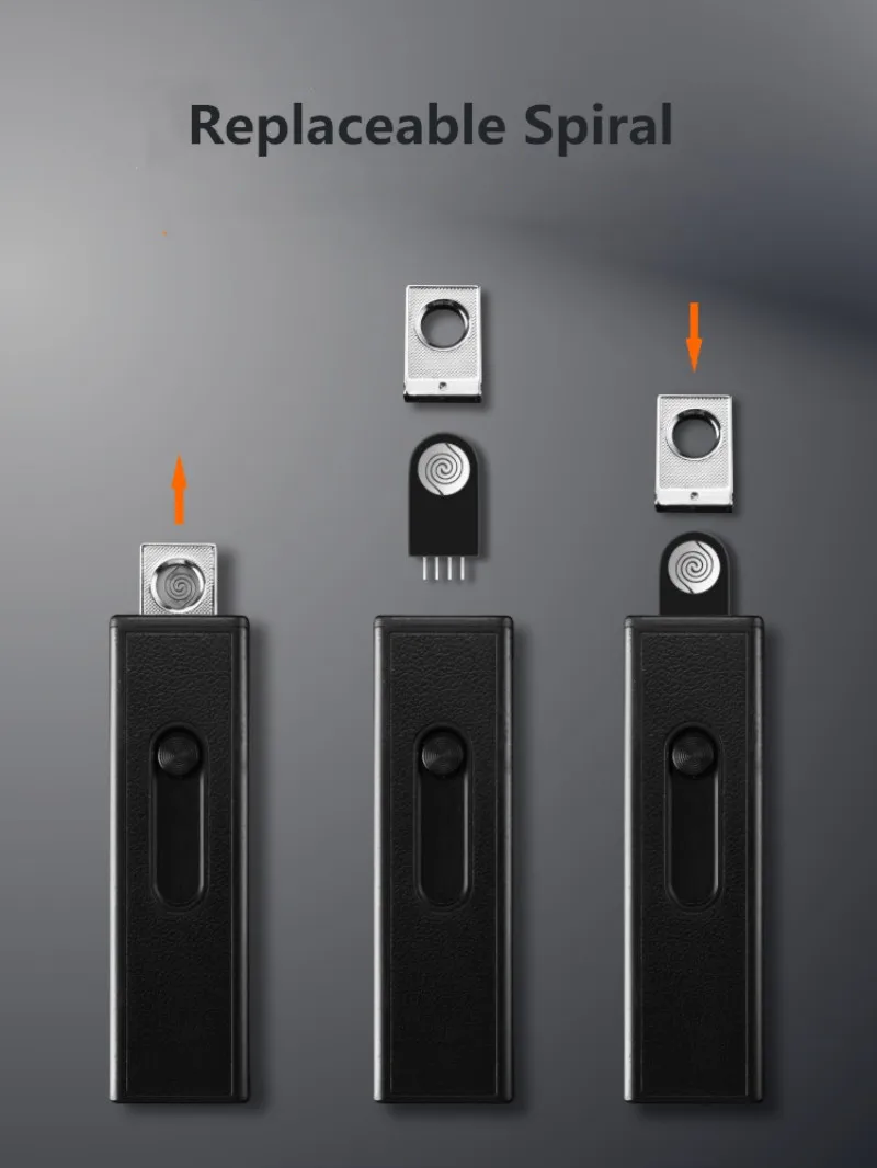 Сигаретница коробка Электронная USB Зажигалка Беспламенное ветрозащитное табачный чехол для сигарет Зажигалка перезаряжаемый аксессуар для сигарет