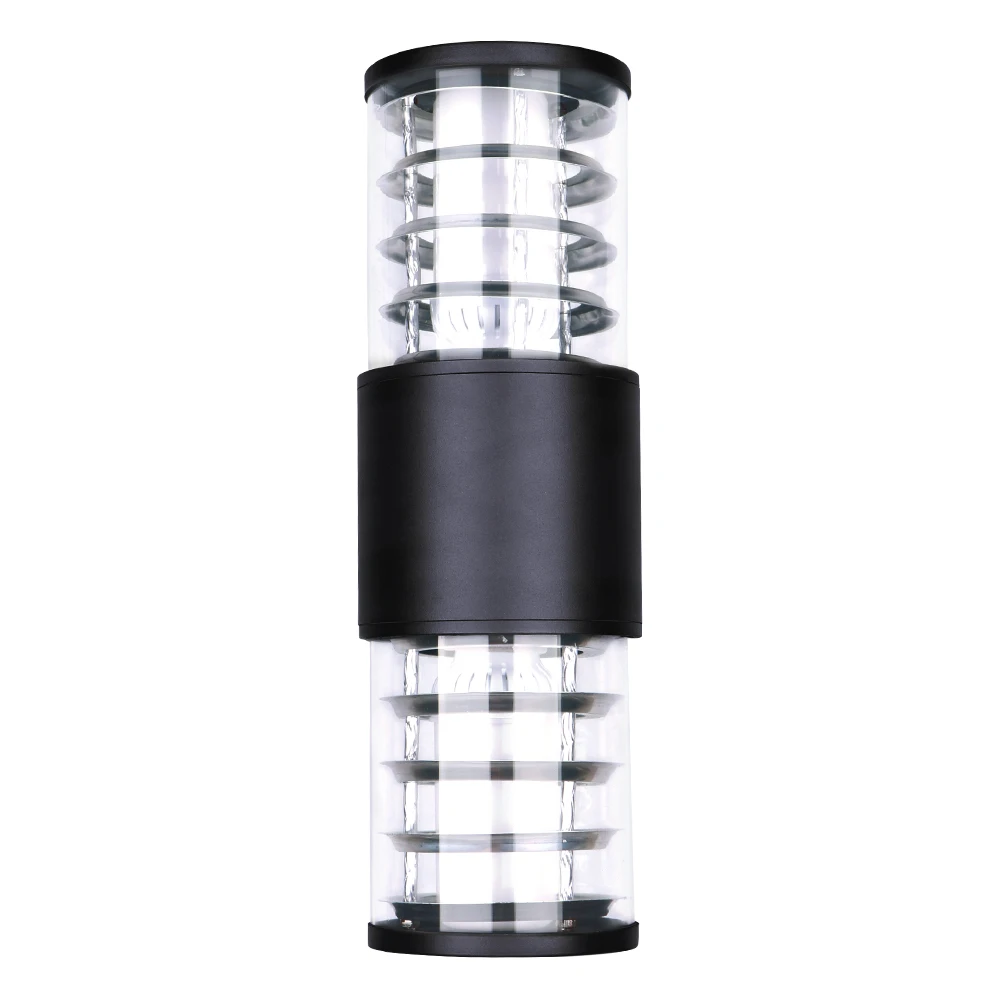 E27 настенная розетка лампы 24 Вт Водонепроницаемый Алюминий Стекло абажур