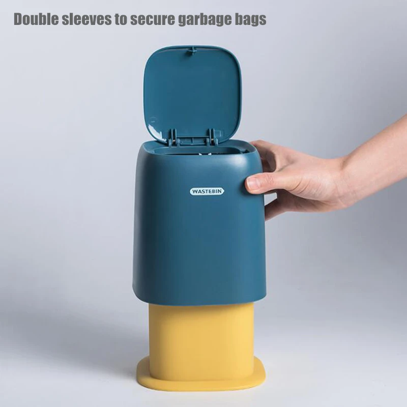 Настольный мусорный бак для дома гостиной органайзер кухни мини офисный