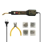 30 Вт горячий степлер, пластиковый сварочный аппарат, комплект для ремонта автомобильного бампера, 4 типа скоб, сварочный аппарат, сварочный пистолет для ремонта