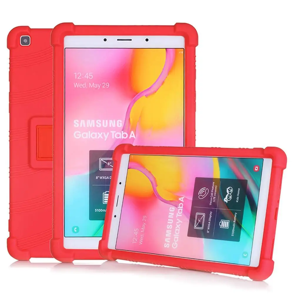 Tab A 8 0 дюймов 2019 чехол для планшета Samsung Galaxy SM T290 T295 силиконовые защитные чехлы