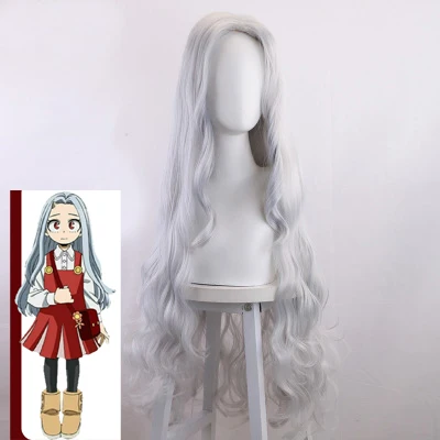 

Anime My Hreo Academia Eri Cosplay Custome Uniform Dress+Skirt+Stocking Halloween Costume Wig For Unisex