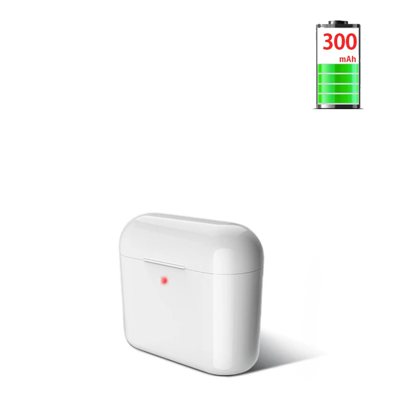 White 300mAh Беспроводные Bluetooth наушники для Xiaomi Redmi Note 7 Pro 6 5 7a 6a 5a K20 Pro, одиночные наушники с микрофоном, наушники, внешний аккумулятор, гарнитура - Цвет: White 300mAh