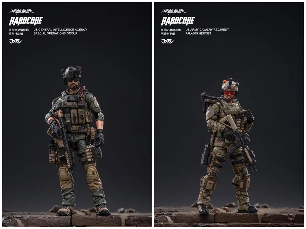 DE-2 figures 1/18 JOYTOY фигурка морской корпус военный солдат фигурка модель игрушки коллекция игрушек Рождественский подарок - Цвет: DE-2 figures