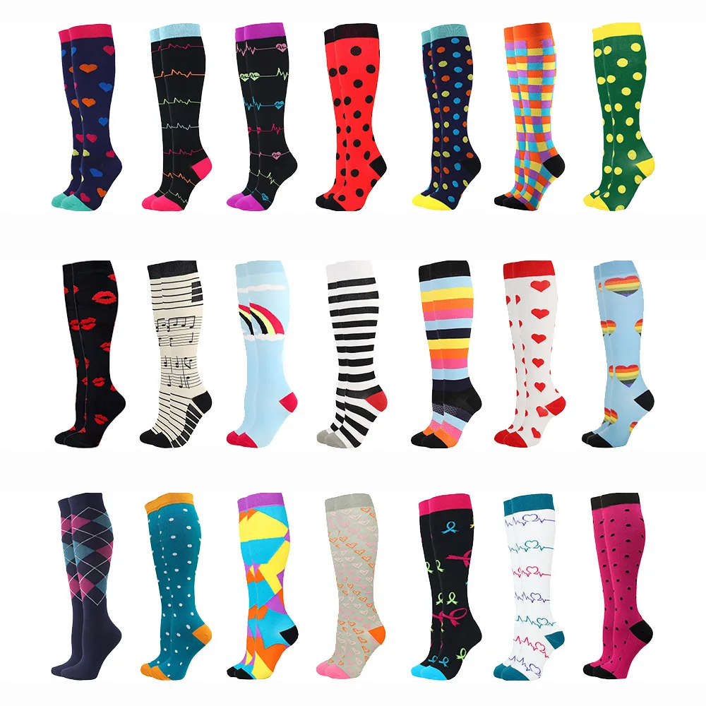 

Outdoor Cycling Compression Socks Women Sports Women's Funny Stockings for Man Varicose Veins Marathon Running Nature Hiking