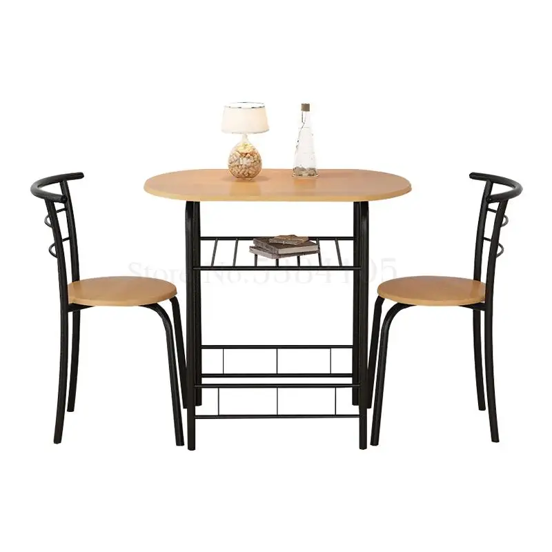 Двойной маленький стол комбинация стола и стула небольшой семейный тип
