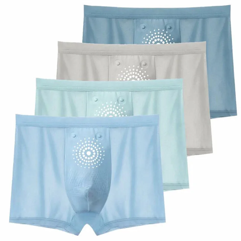 

Трусы мужские графеновые, шелковое нижнее белье, ультратонкие прозрачные шорты, бесшовные однотонные, на лето