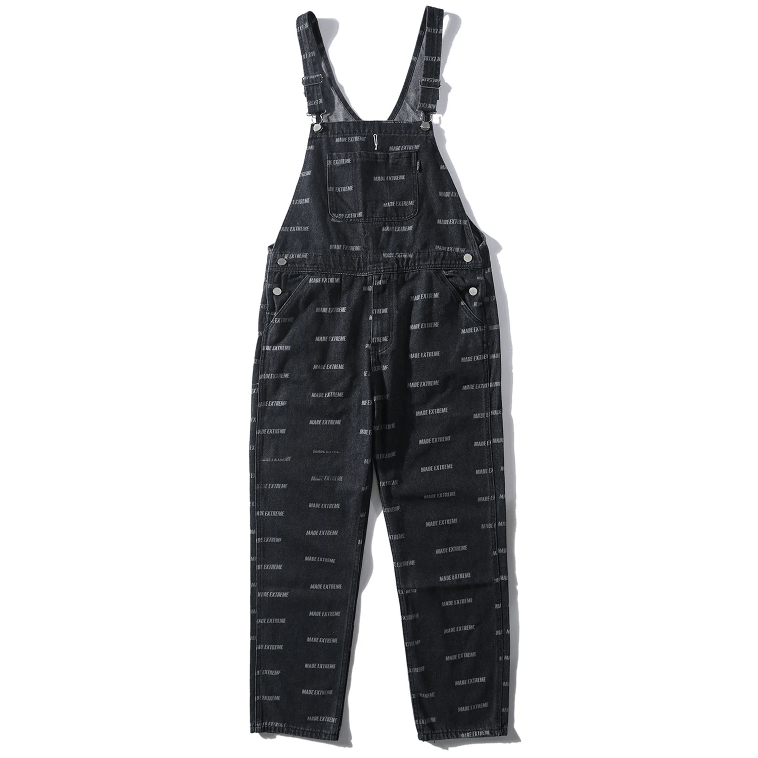 С напечатанной надписью в стиле хип хоп мужские комбинезоны карго Harajuku уличная