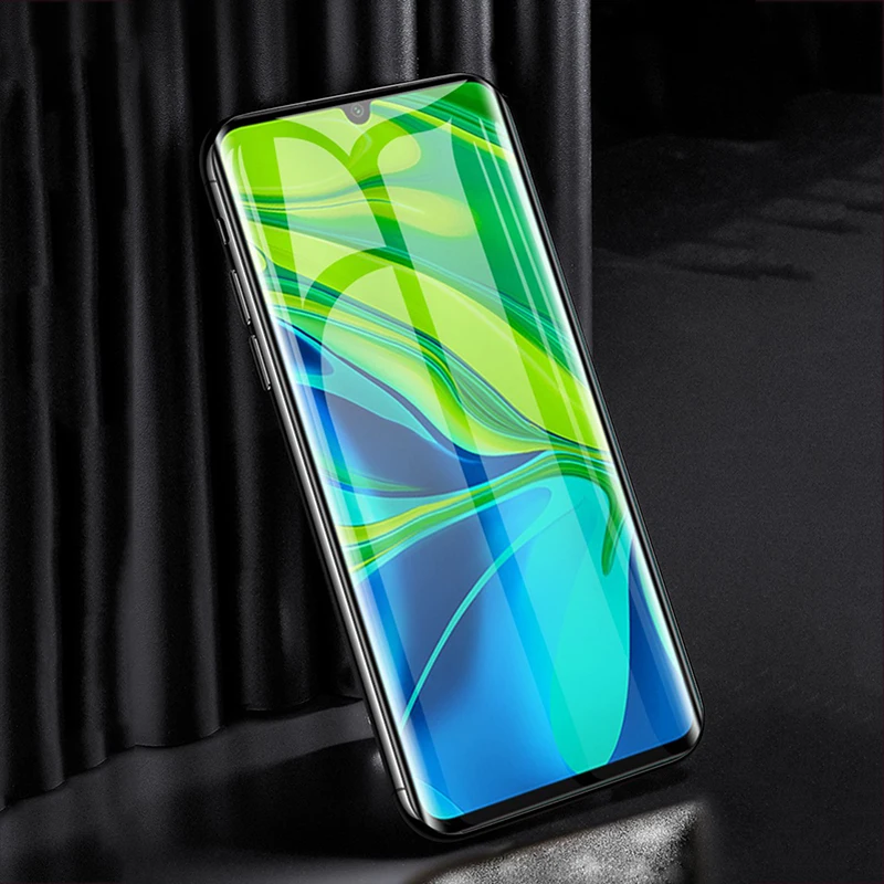 

9D Curved tempered glass for xiaomi note 10 mi cc9 pro Full cover screen Glass on xiomi note10 note10pro cc9pro protective Film