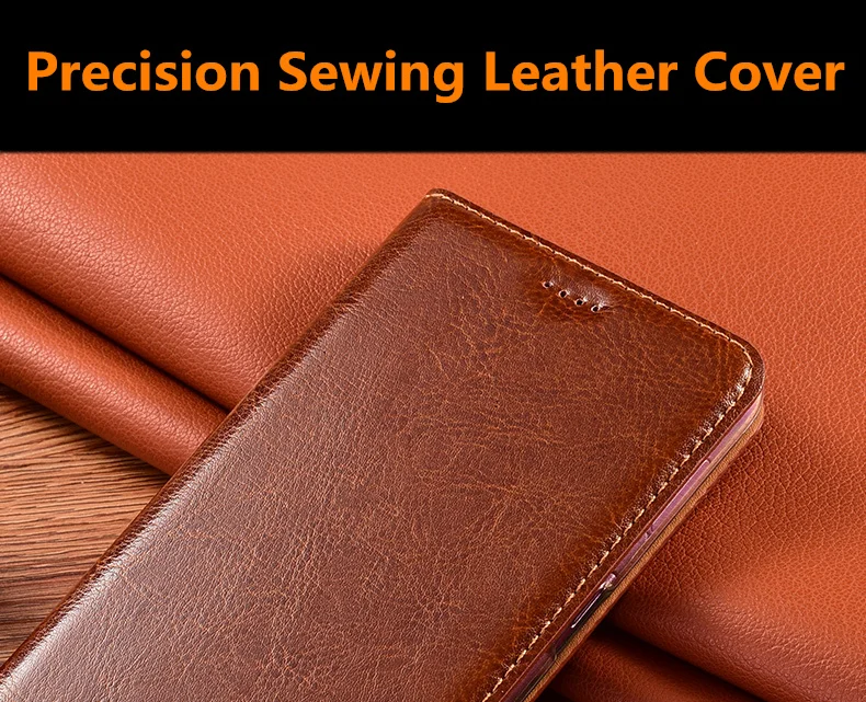 Магнитный флип-чехол из натуральной кожи с держателем для карт VIVO IQOO 3 чехол