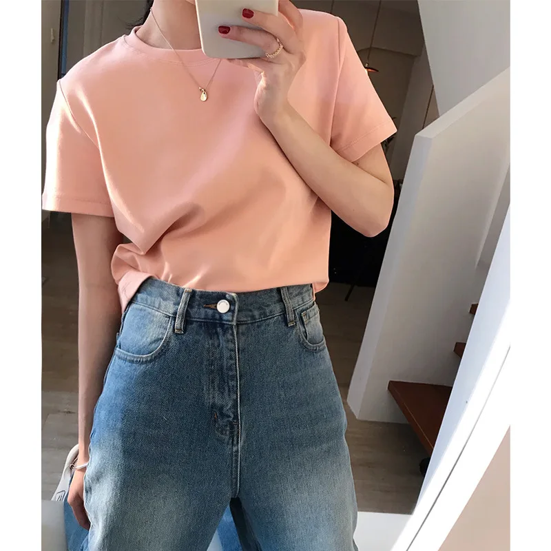 

Short sleeve T shirt shirt Print Women t shirt Casual Funny t shirt For Lady Top Tee Black