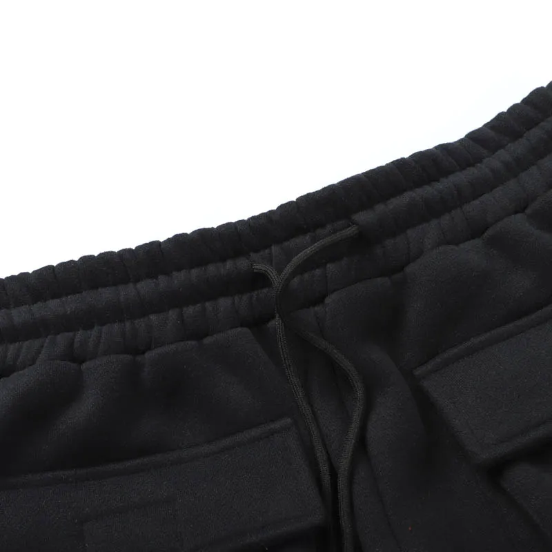 

Luren 2021 Custom High Quality Men Compression Hip Hop Streetwear Big Pocket Shorts Mens Workout Shorts