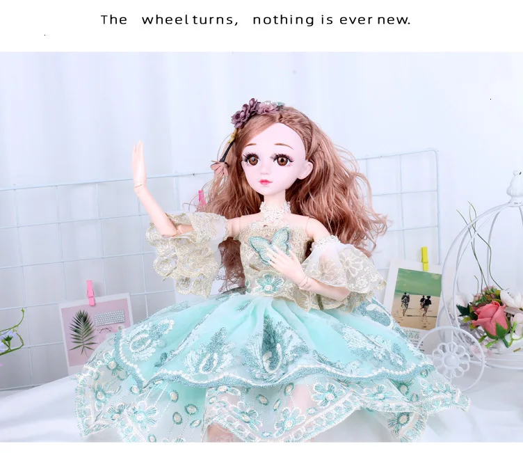 60 см BJD кукла Красивая певица куклы модель с одеждой наряд обувь парик волосы макияж для девочек подарок и куклы Коллекция