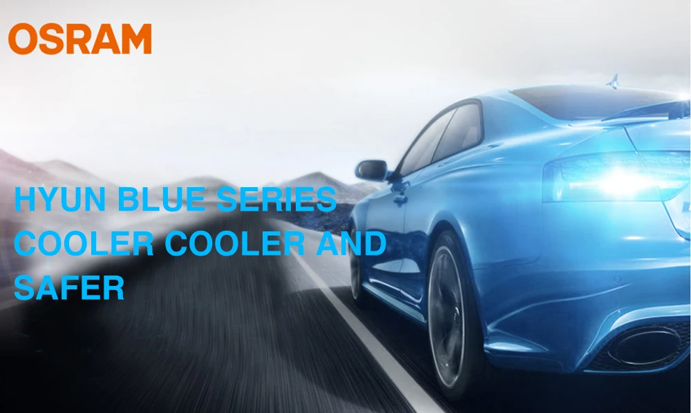 Osram автомобильный головной светильник H7 H1 H4 галогенный автомобильный головной светильник 5300K белый светильник 12 В 55 Вт для Honda Buick Volkswagen Golf Cool Blue Hyper