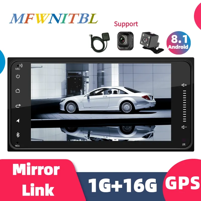 2 Din Android авто радио Универсальный Автомобильный мультимедийный плеер