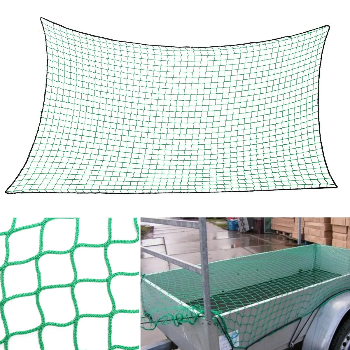 

5 Sizes Mesh Cargo Net Strong Heavy Cargo Net Pickup Truck Trailer Dumpster Extend Mesh Covers Roof Luggage Nets