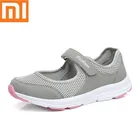 Кроссовки Xiaomi женские сетчатые, повседневная обувь на плоской подошве, дышащие топ-сайдеры, для тенниса