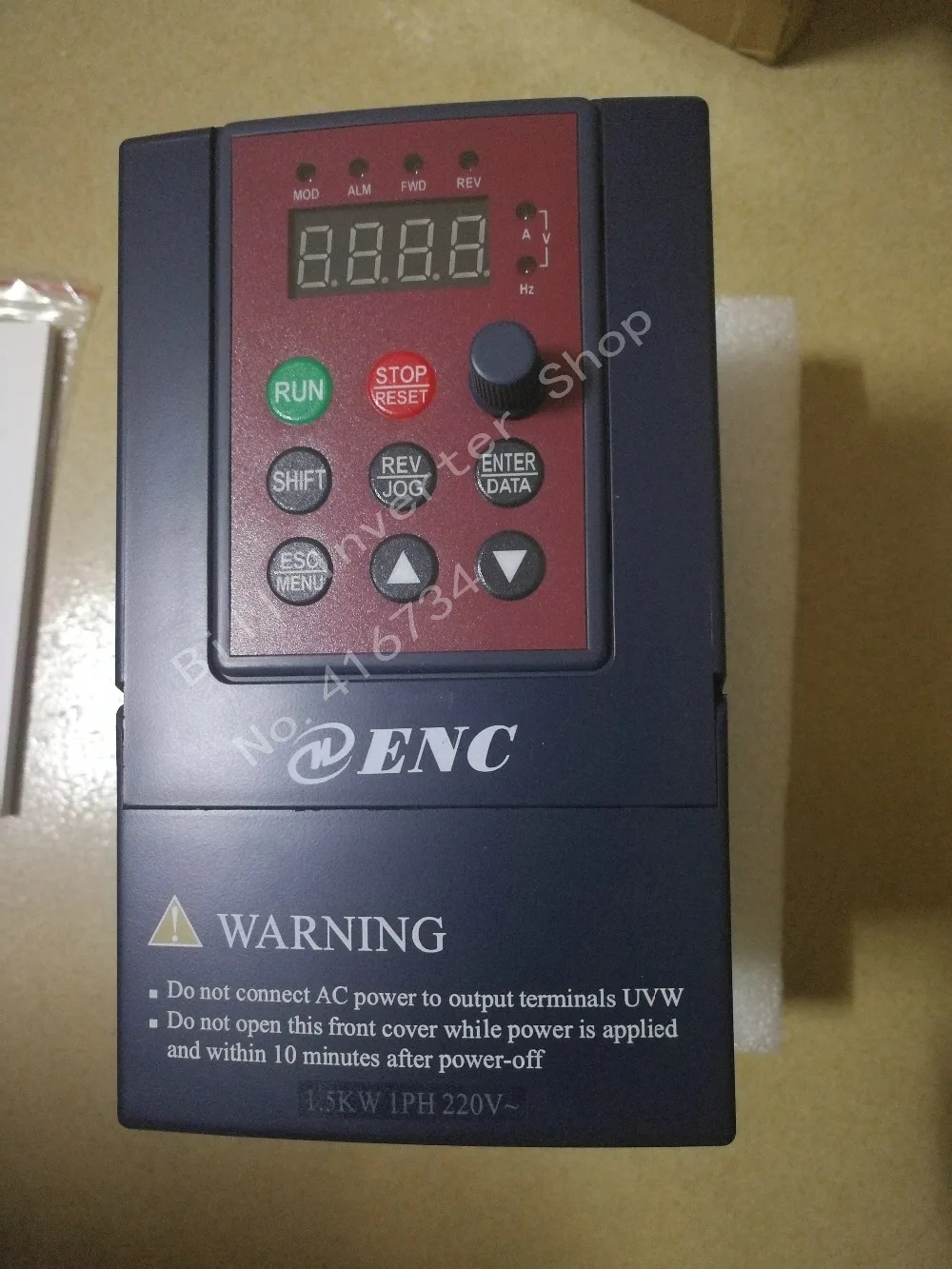 

Eds-A200-2S0022 yineng Inverter 2.2kw For 220v single phase motor