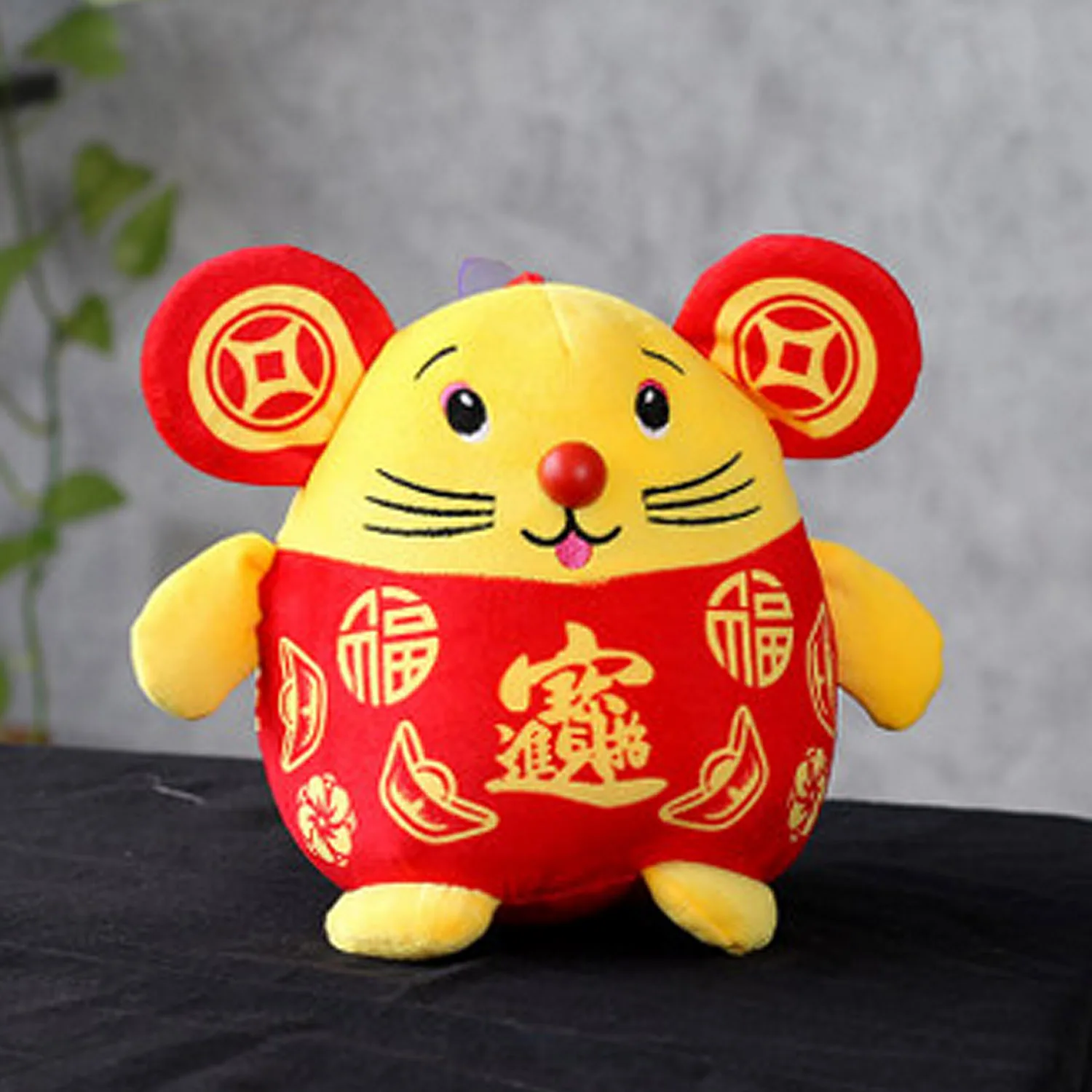 Behogar милые счастливые крысы плюшевые мягкие куклы игрушки Висячие украшения с