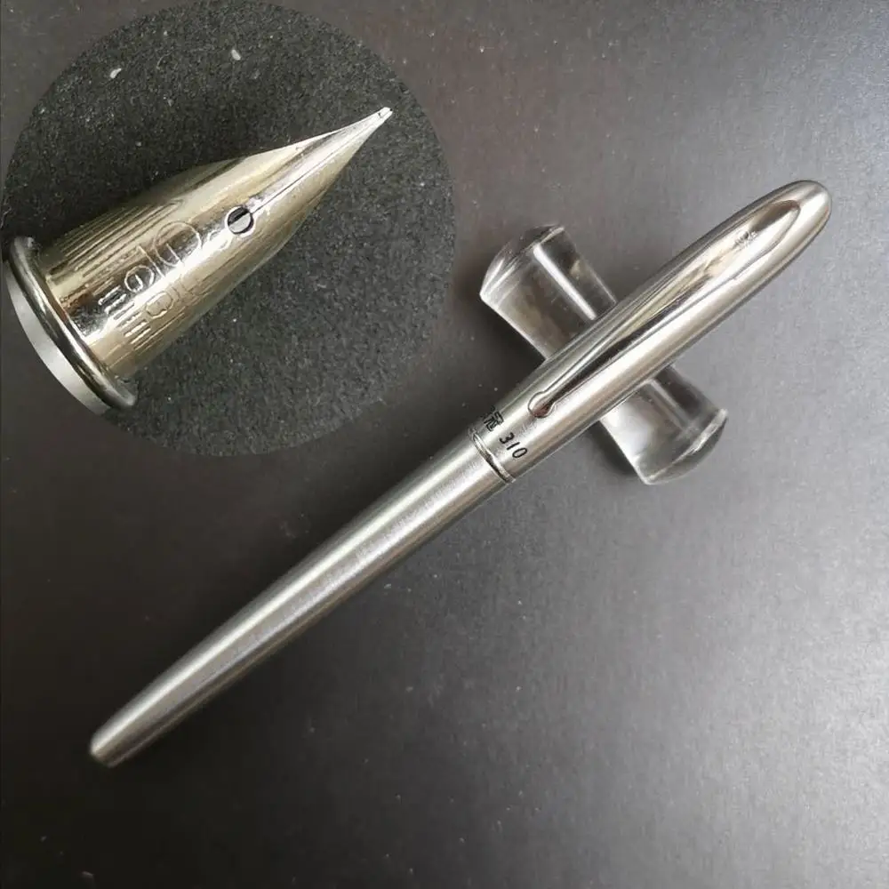 Перьевая ручка GG со стальным чернильным пером с F наконечником аэрометрическим