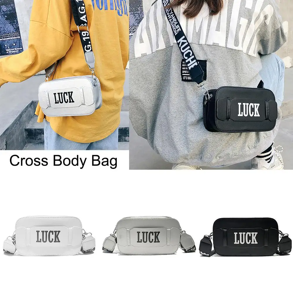 2020 модная женская сумка через плечо (маленькая квадратная с буквенным принтом