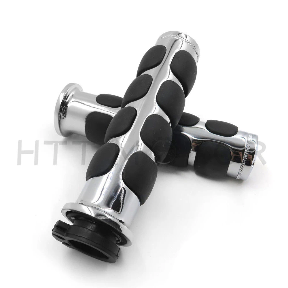 

Free Shipping Custom 7/8" 22mm Handlebar Grips For Honda CBR 600 F3 F4i 929 954 1000 RR Aftermarket Motorcycle Accessories Chrom