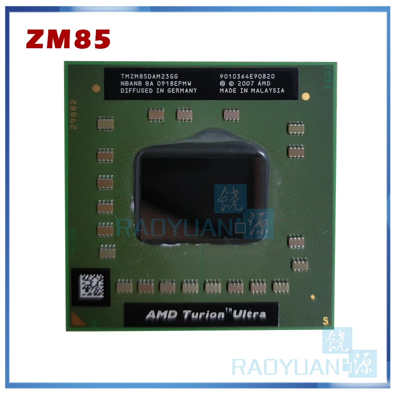 AMD Turion X2 ультра ZM 85 ZM85 2 3 ГГц двухъядерный нить Процессор процессор TMZM85DAM23GG гнездо