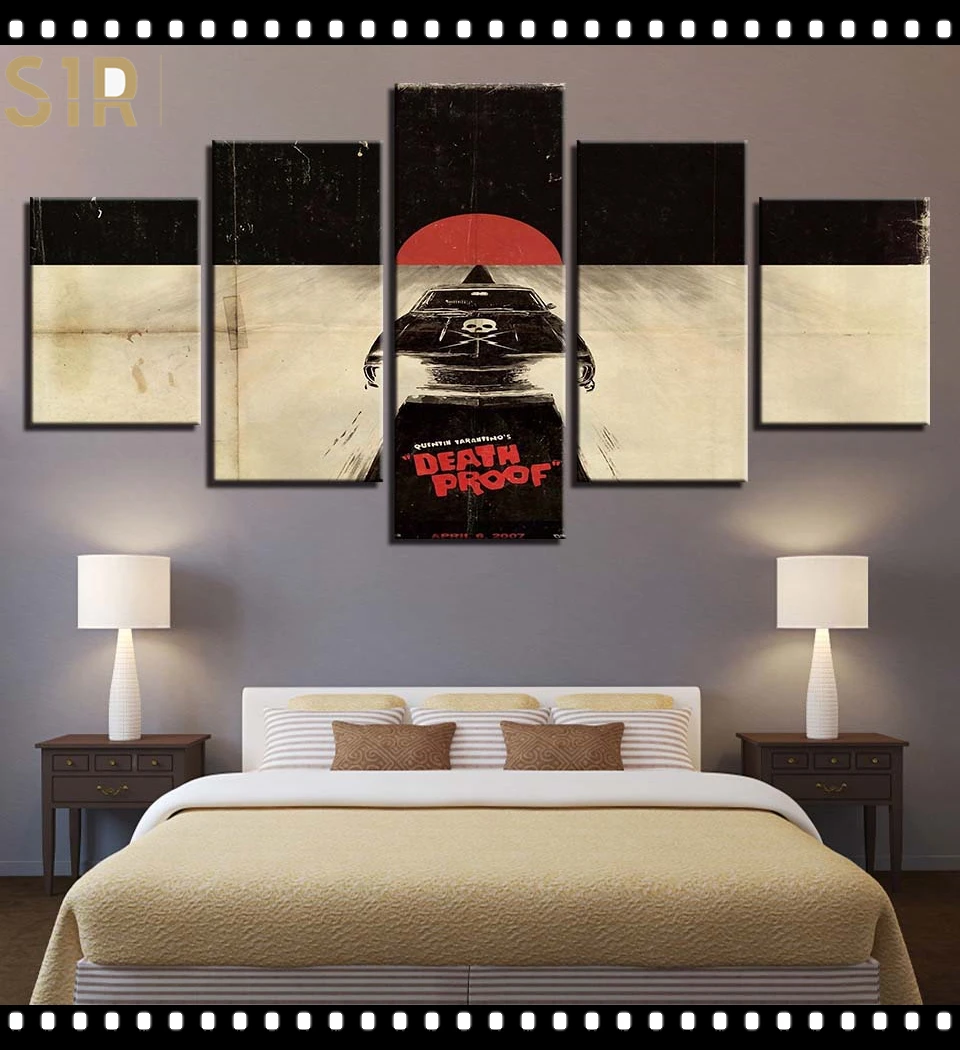 

Wall Painting Canvas Printing HD Classic Movie Animation 5 Panel Home Decoration Template Living Room Poster Anime Decor Hero