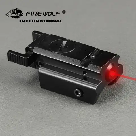 Тактический лазер 532nm с красной точкой, направляющая Вивера Пикатинни 22 мм для Glock 17 19 20 21 22 23 30 31 32 Sd лазер