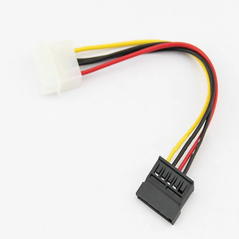 3 шт. адаптер питания 4 pin на SATA 15 см кабель 1x4 1x15 / разъем LFX ING| |