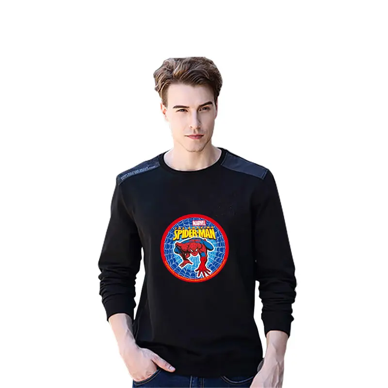 Superman Spiderman Batman нашивки для одежды Мультяшные наклейки Железный на переводе для мальчика manT-нашивка для рубашки термоошейники vetement